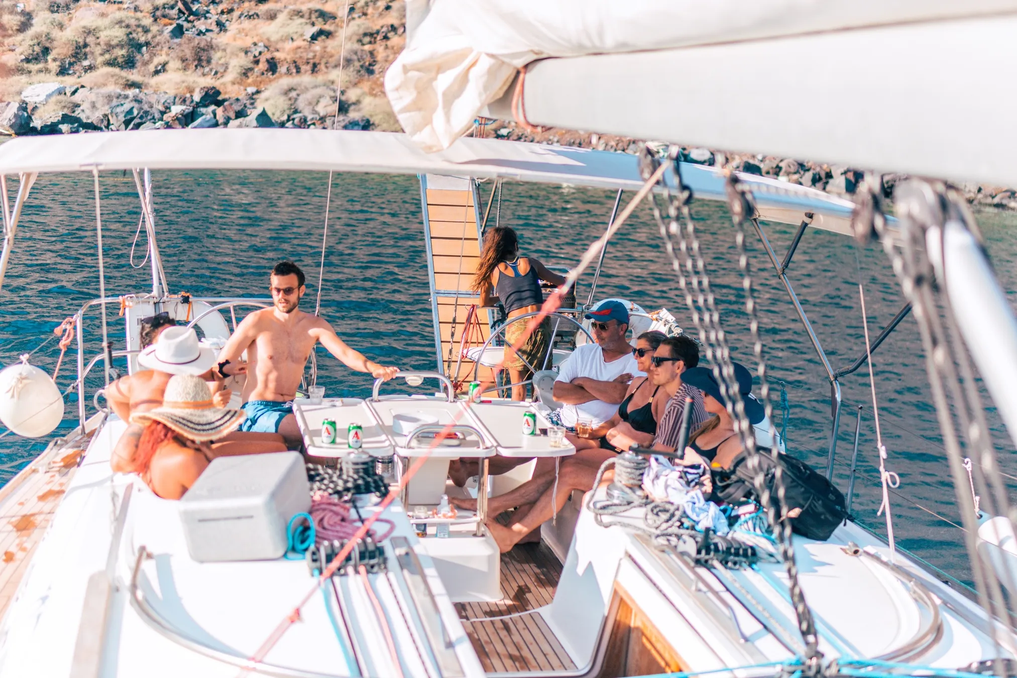 Jeanneau Sun Odyssey 49 Barca deck
